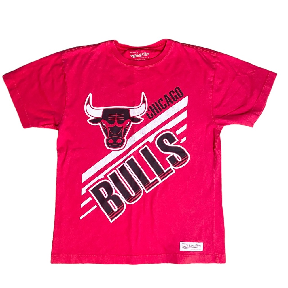 Mitchell & Ness Chicago Bulls T-Shirt, Size Large